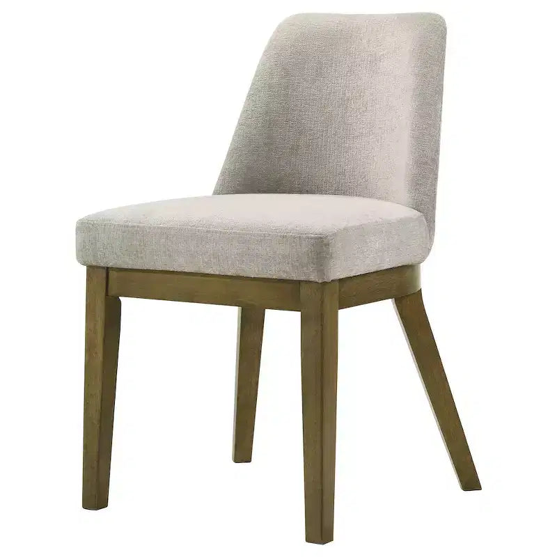 Coaster, Castlewood Chaise de salle à manger capitonnée Chêne brun (Lot de 2)