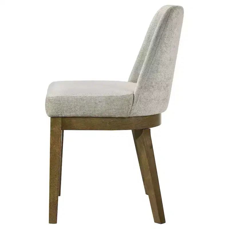 Coaster, Castlewood Chaise de salle à manger capitonnée Chêne brun (Lot de 2)