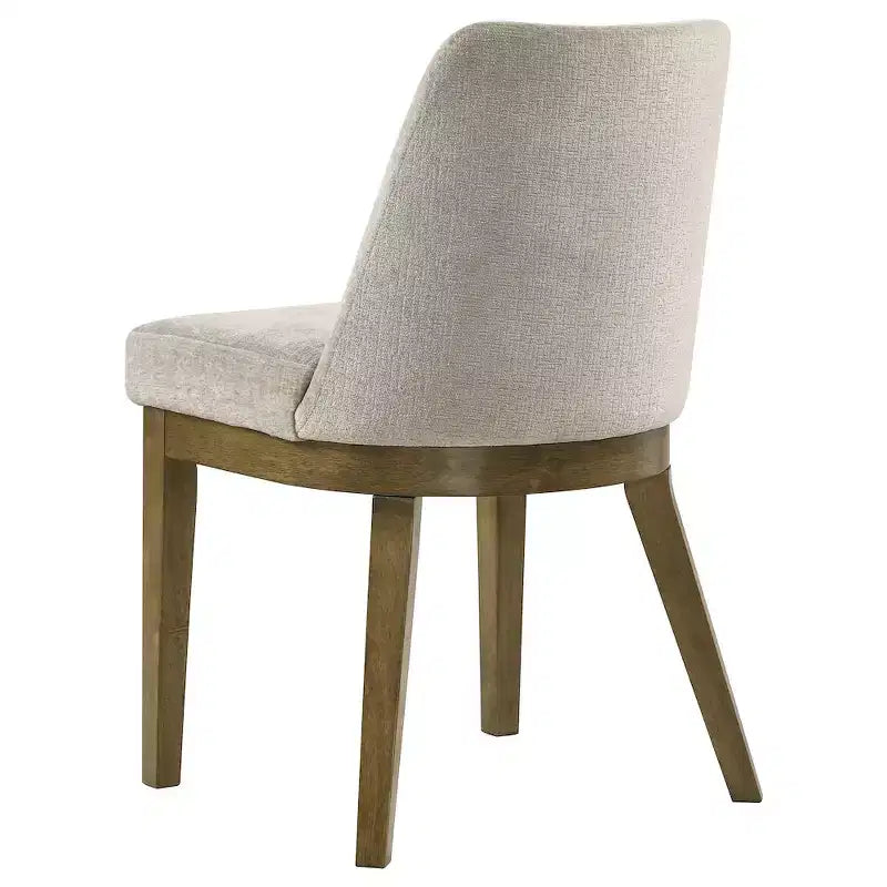 Coaster, Castlewood Chaise de salle à manger capitonnée Chêne brun (Lot de 2)