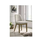 Coaster, Castlewood Chaise de salle à manger capitonnée Chêne brun (Lot de 2)