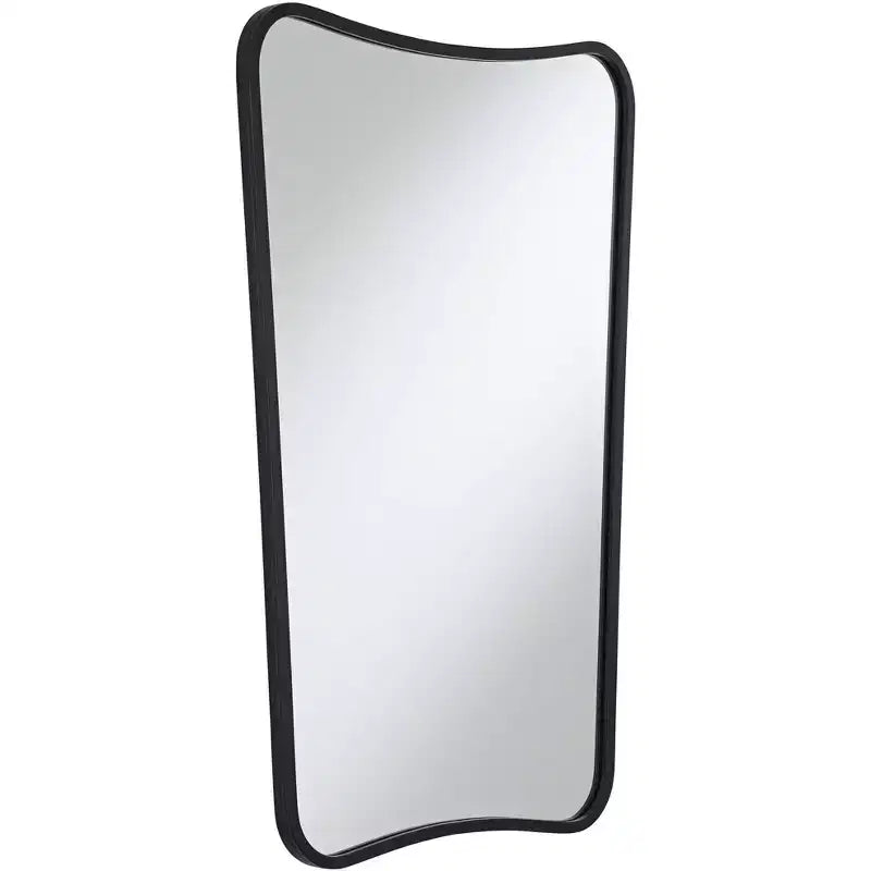 Miroir Mural Uttermost Segundo en Métal Noir 22 x 34