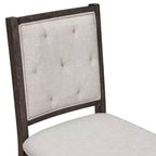Ensemble de salle à manger rétro Merax élégant 5 pièces avec table ronde extensible et 4 chaises rembourrées