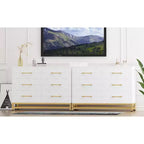 Commode haute à 6 tiroirs – Rangement peu encombrant avec tiroirs à fermeture douce et kit anti-basculement
