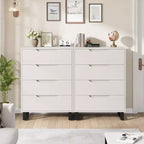 Commode verticale à 4 tiroirs de 41,5 po – Armoire de rangement en bois autoportante pour chambre à coucher ou salon