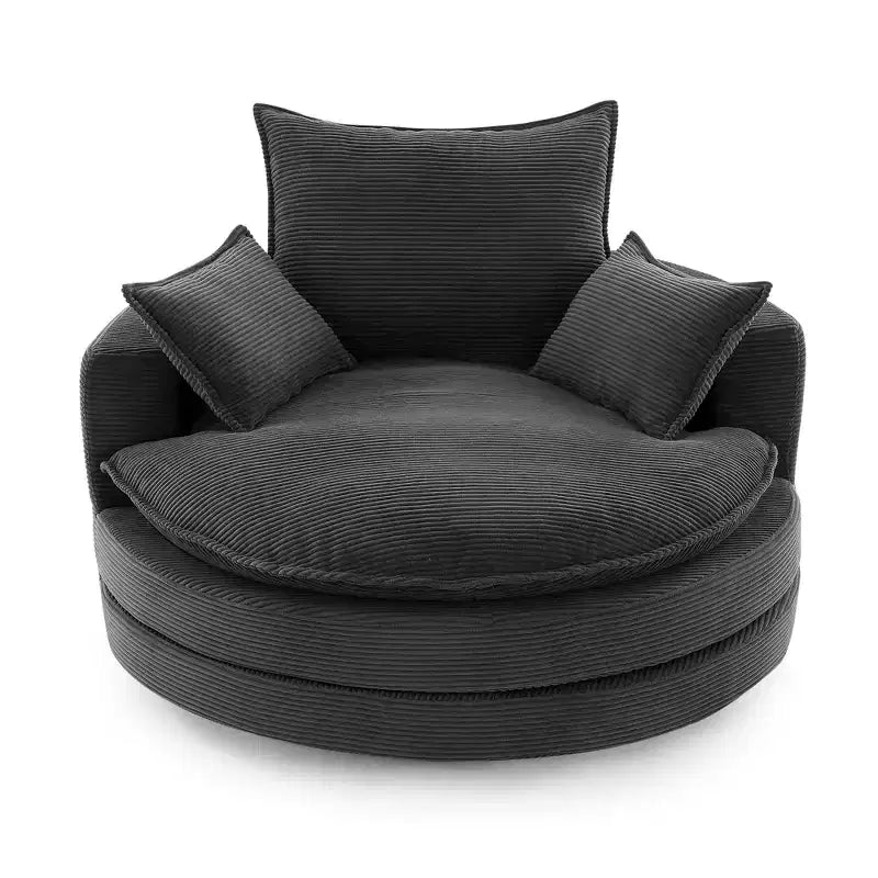 Fauteuil pivotant Merax 360 avec double coussin