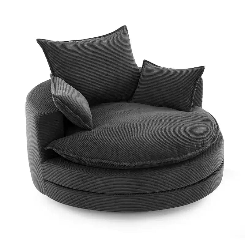 Fauteuil pivotant Merax 360 avec double coussin