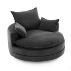 Fauteuil pivotant Merax 360 avec double coussin
