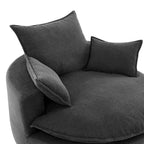 Fauteuil pivotant Merax 360 avec double coussin