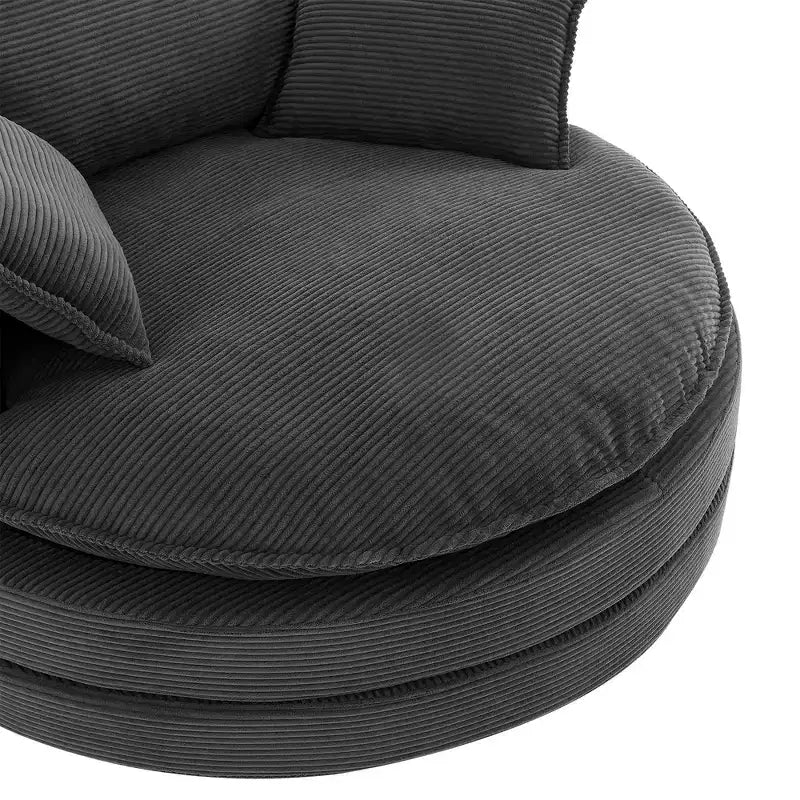 Fauteuil pivotant Merax 360 avec double coussin