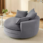 Fauteuil pivotant Merax 360 avec double coussin