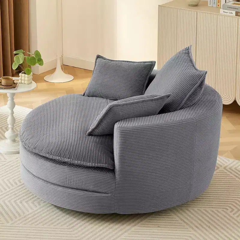 Fauteuil pivotant Merax 360 avec double coussin