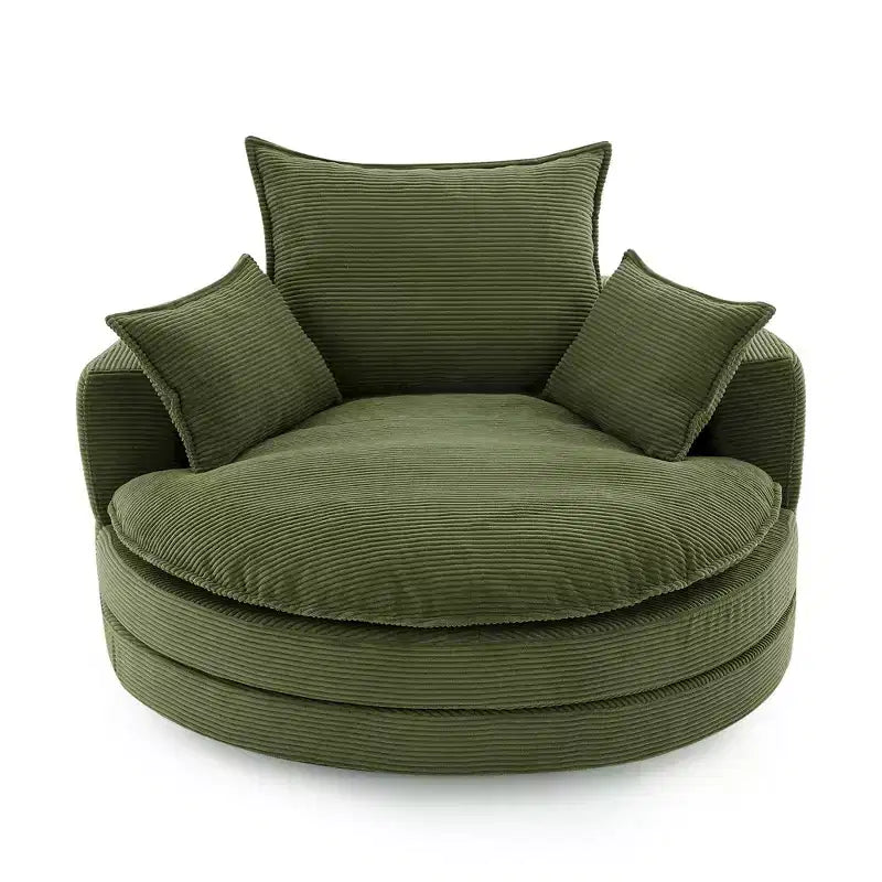 Fauteuil pivotant Merax 360 avec double coussin