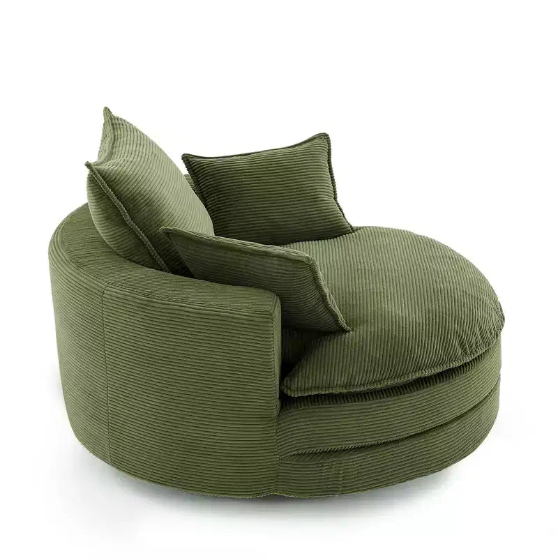 Fauteuil pivotant Merax 360 avec double coussin