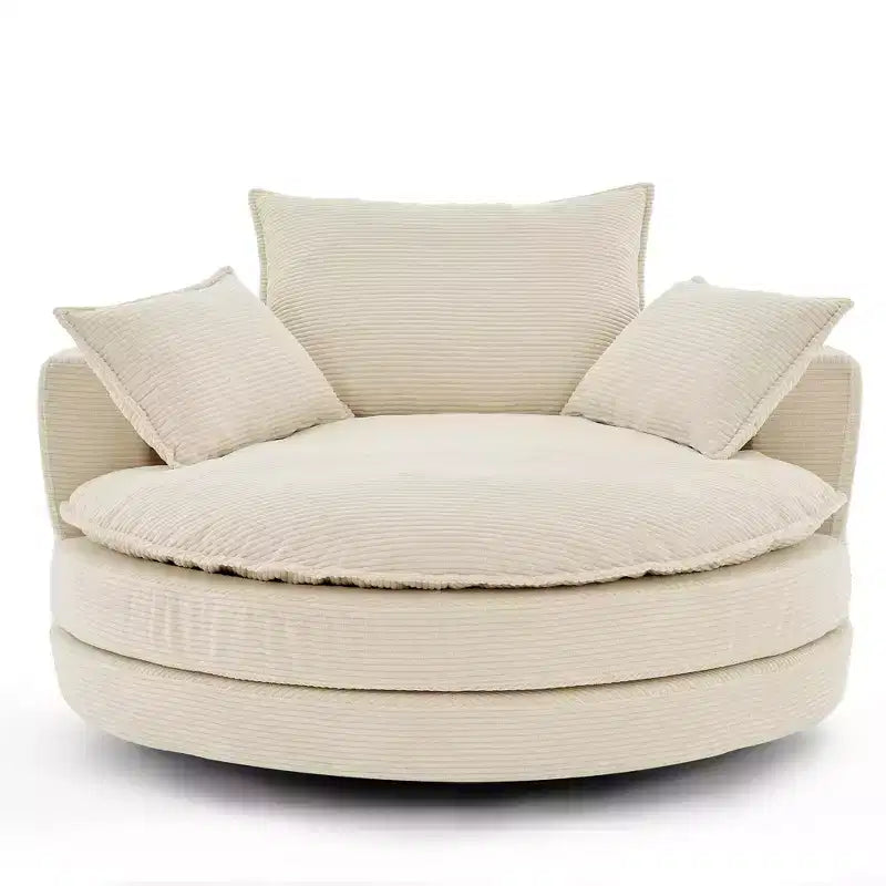 Fauteuil pivotant Merax 360 avec double coussin