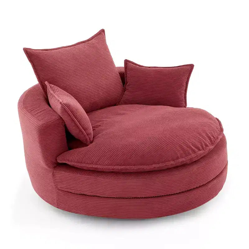 Fauteuil pivotant Merax 360 avec double coussin
