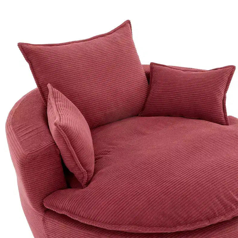 Fauteuil pivotant Merax 360 avec double coussin