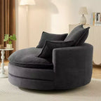 Fauteuil pivotant Merax 360 avec double coussin