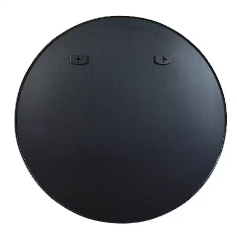 Miroir mural de salle de bain rond Whisen 42 pouces, verre HD de qualité supérieure, cadre en aluminium antirouille