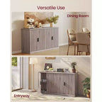 Collection MAXE - Meubles cannelés VASAGLE pour chambre à coucher, salon, salle de bain