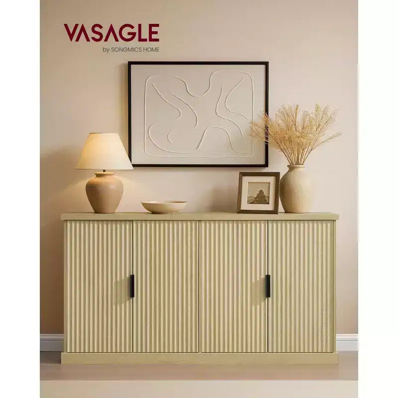 Collection MAXE - Meubles cannelés VASAGLE pour chambre à coucher, salon, salle de bain