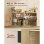 Collection MAXE - Meubles cannelés VASAGLE pour chambre à coucher, salon, salle de bain