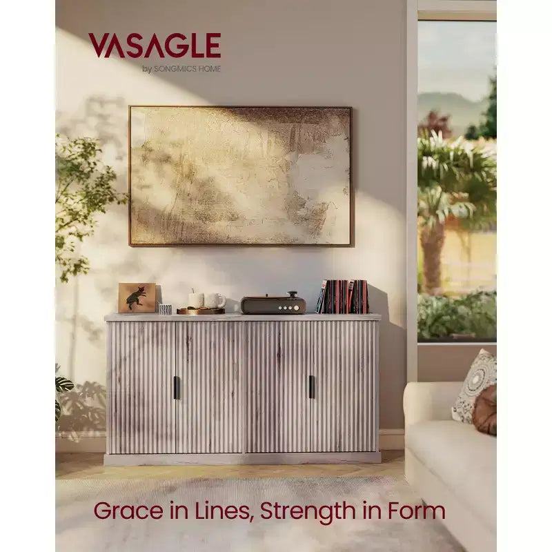 Collection MAXE - Meubles cannelés VASAGLE pour chambre à coucher, salon, salle de bain