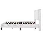 Lit rembourré moderne avec tête de lit Christopher Knight Home Cassandra