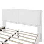 Lit rembourré moderne avec tête de lit Christopher Knight Home Cassandra