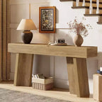 Lantine Table Console Longue 180 cm, Table d'Entrée Étroite Style Ferme Derrière le Canapé pour Salon, Couloir, Entrée, Foyer