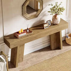 Lantine Table Console Longue 180 cm, Table d'Entrée Étroite Style Ferme Derrière le Canapé pour Salon, Couloir, Entrée, Foyer
