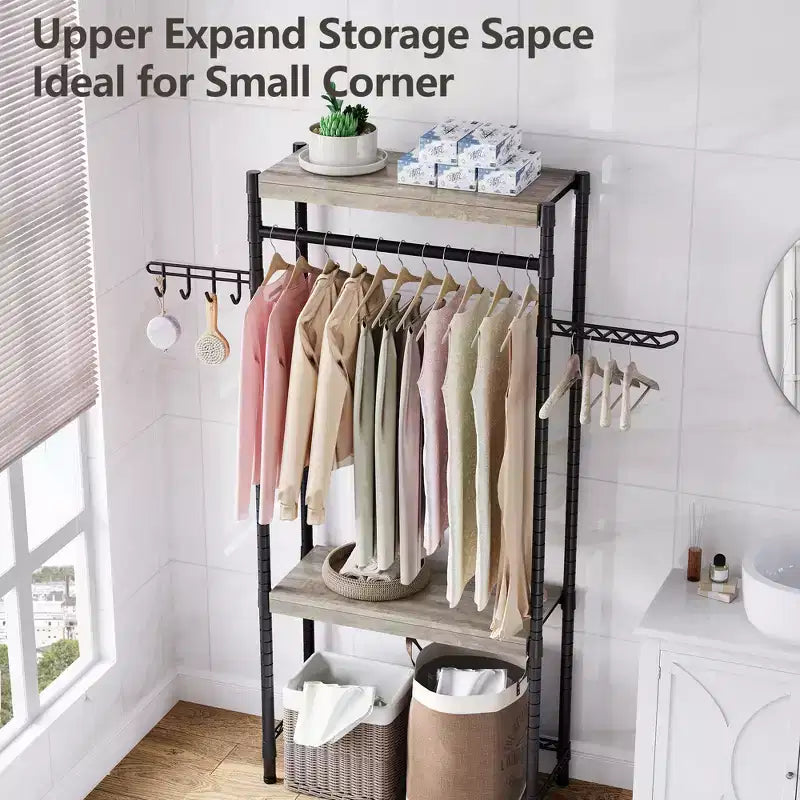 Étagère de rangement 74, à installer au-dessus de la machine à laver et du sèche-linge, support de buanderie robuste et réglable, organisateur de séchage de vêtements peu encombrant pour la buanderie