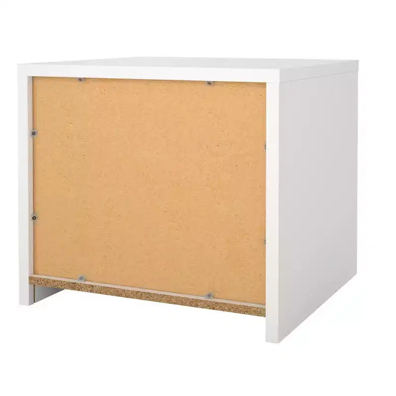 Tvilum,Table de chevet à 2 tiroirs de 43 cm de haut Next