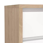 Tvilum,Table de chevet à 2 tiroirs de 43 cm de haut Next