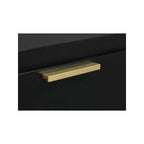 Coaster, Table de chevet 2 tiroirs Caraway Noir