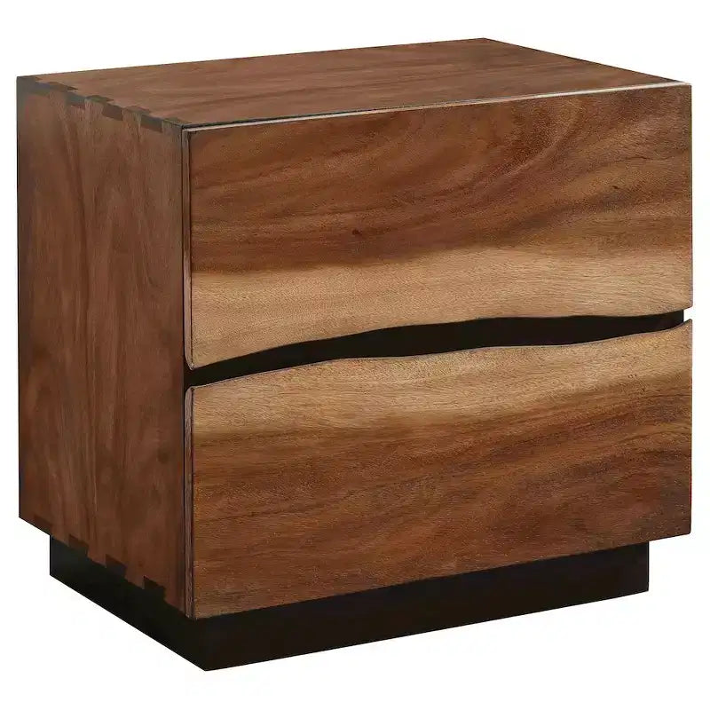 Coaster,Winslow 2-drawer Nightstand Smokey Walnut