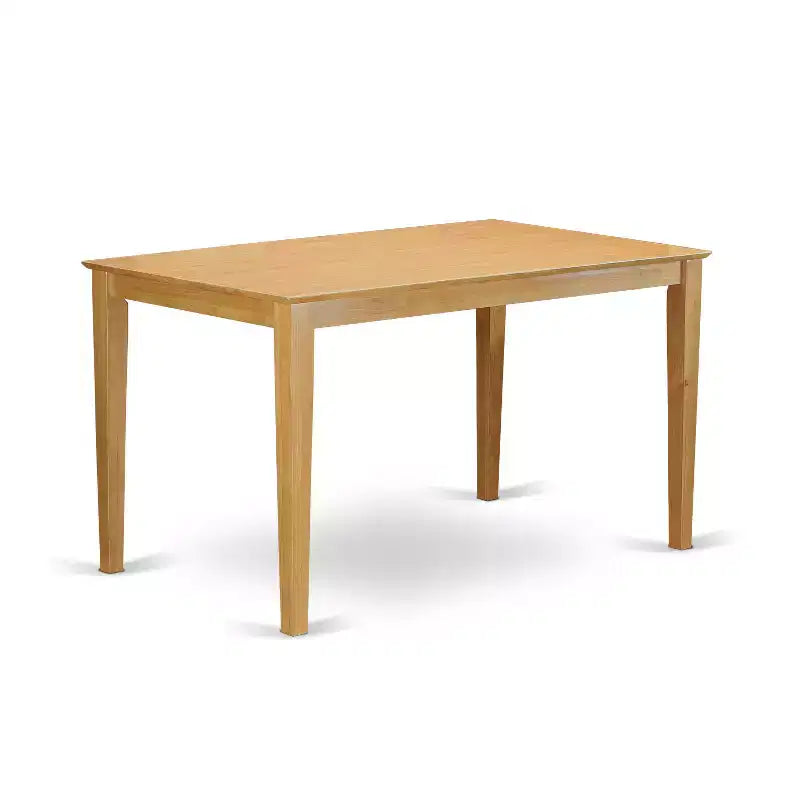 Table à manger rectangulaire hauteur comptoir HomeStock Fini chêne