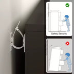 Commode Dyonery à 9 tiroirs avec prise de courant et lumière LED, commode de rangement moderne à 3 niveaux avec grande capacité et glissières fluides pour chambres à coucher