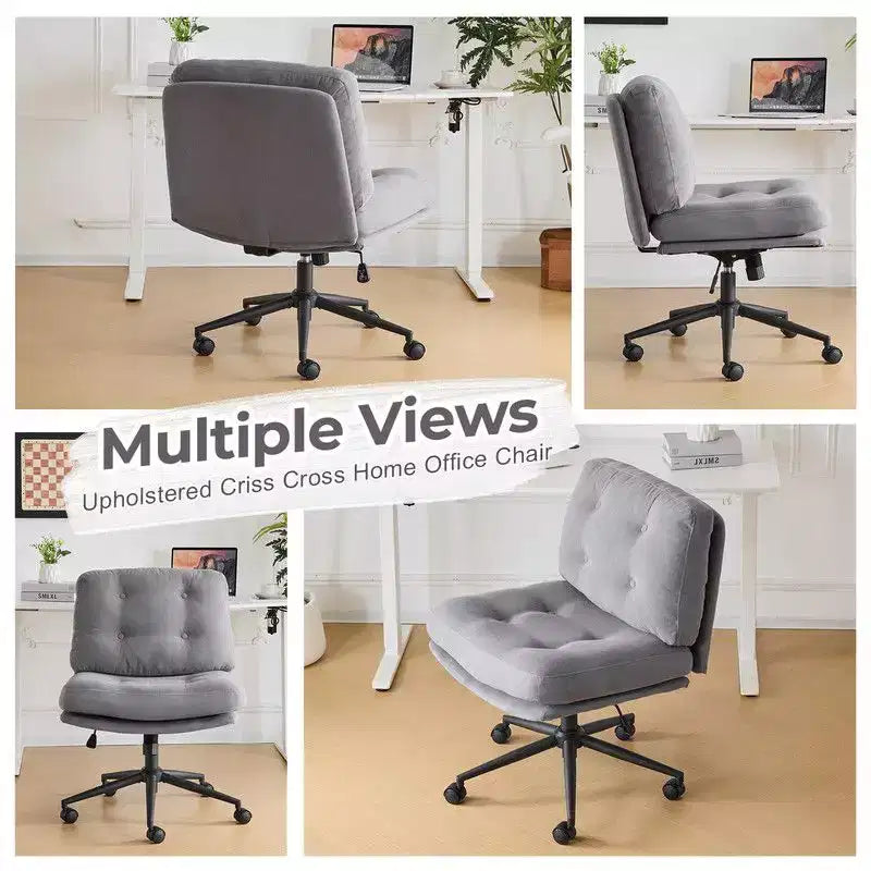 Karl Home | Chaise de bureau et de maquillage 25,2 pouces