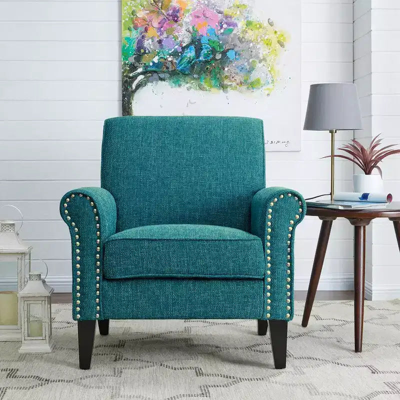 HL Home, Fauteuil traditionnel avec clous de tapissier