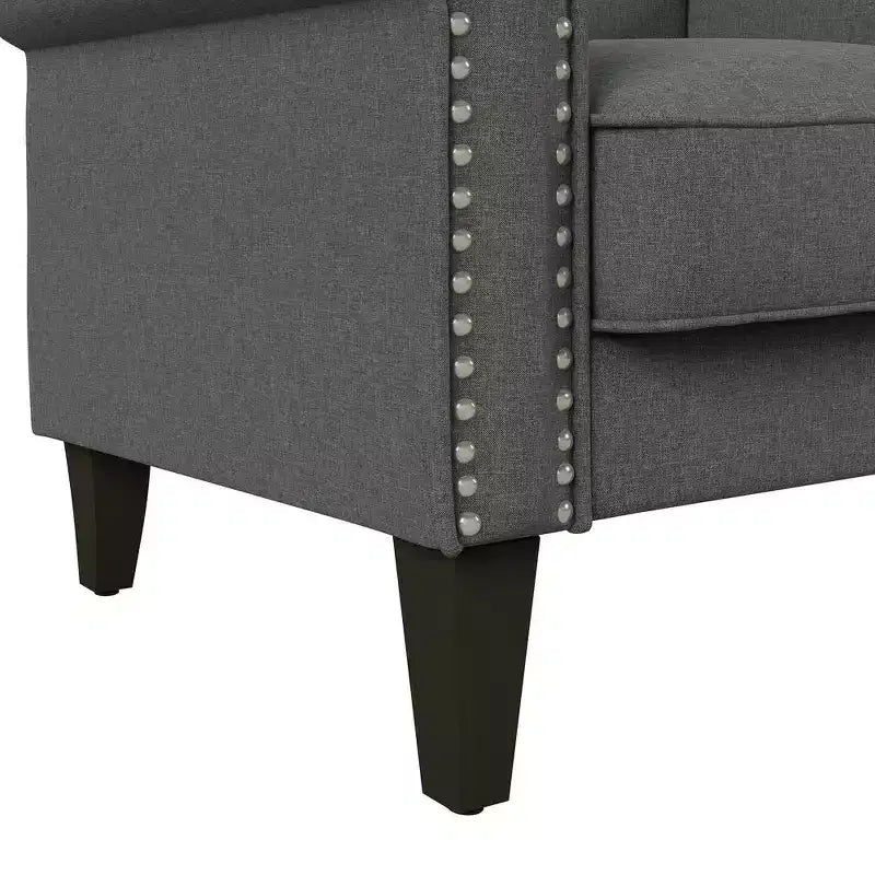 HL Home, Fauteuil traditionnel avec clous de tapissier