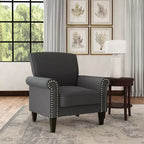 HL Home, Fauteuil traditionnel avec clous de tapissier