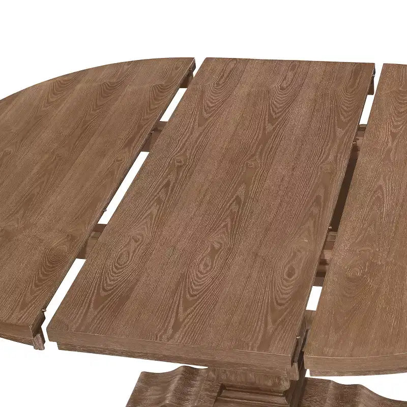 Christopher Knight Home Cotterell Ensemble de salle à manger 5 pièces extensible en bois et tissu contemporain