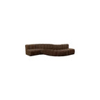 Meridian Furniture, Canapé modulable Arc en velours
