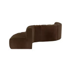 Meridian Furniture, Canapé modulable Arc en velours