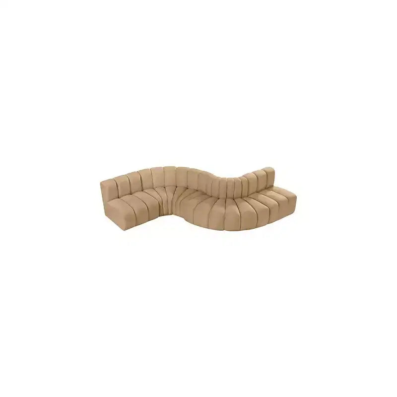 Meridian Furniture, Canapé modulable Arc en velours