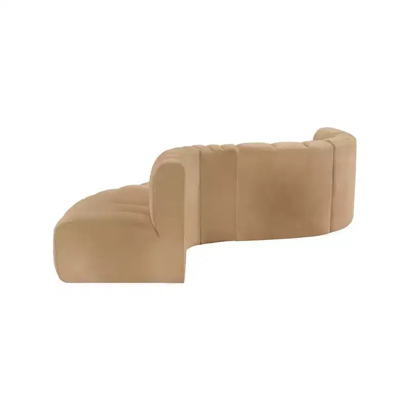 Meridian Furniture, Canapé modulable Arc en velours