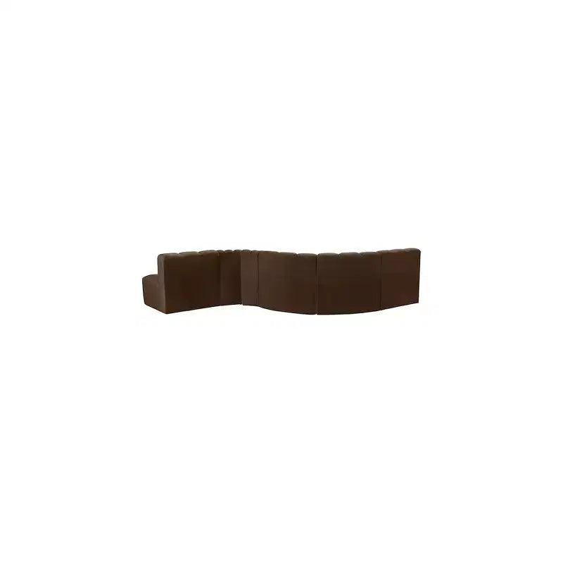Meridian Furniture, Canapé modulable Arc en velours