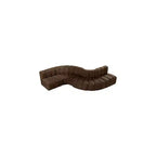 Meridian Furniture, Canapé modulable Arc en velours