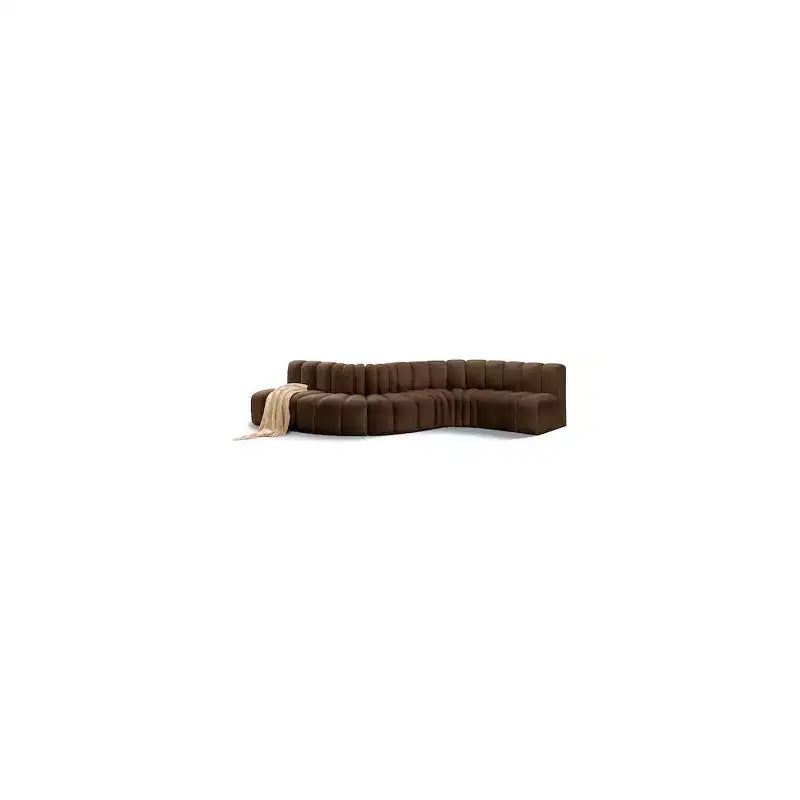 Meridian Furniture,Arc Velvet Modular Sofa