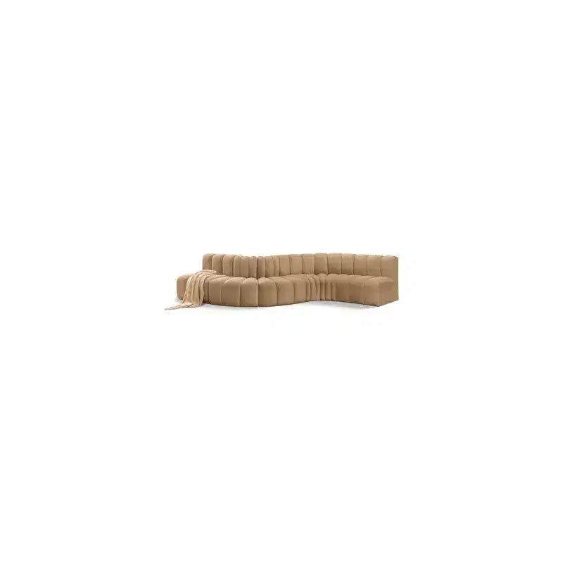 Meridian Furniture, Canapé modulable Arc en velours